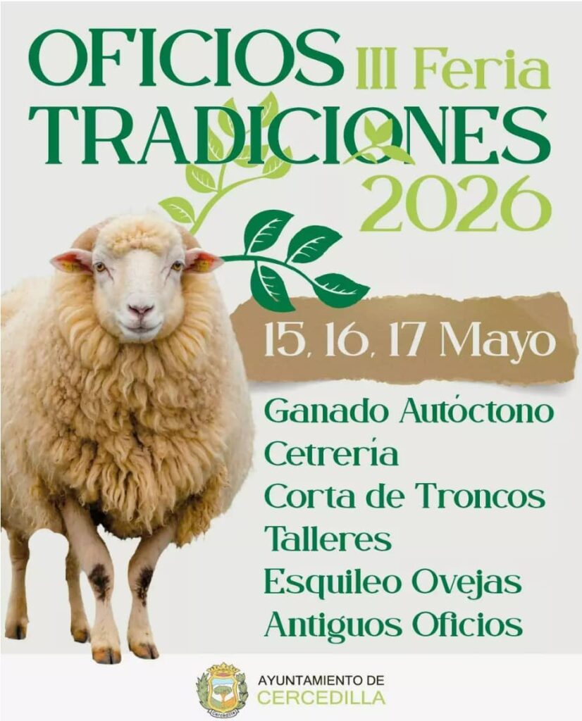 Feria de Oficios y Tradiciones en Cercedilla 2026
